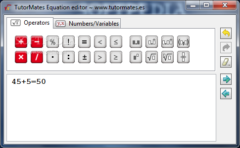 TutorMates Equation Editor