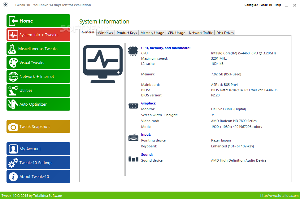 tweak ui windows 10 64 bit