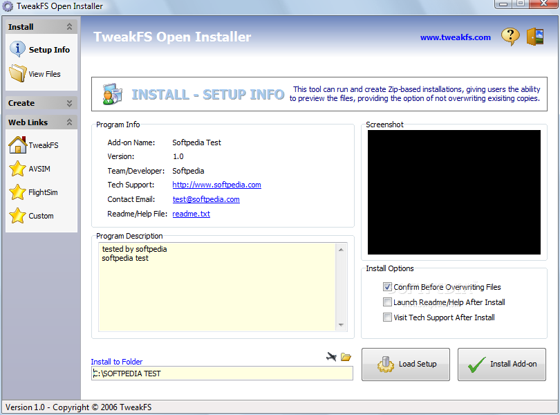 TweakFS Open Installer