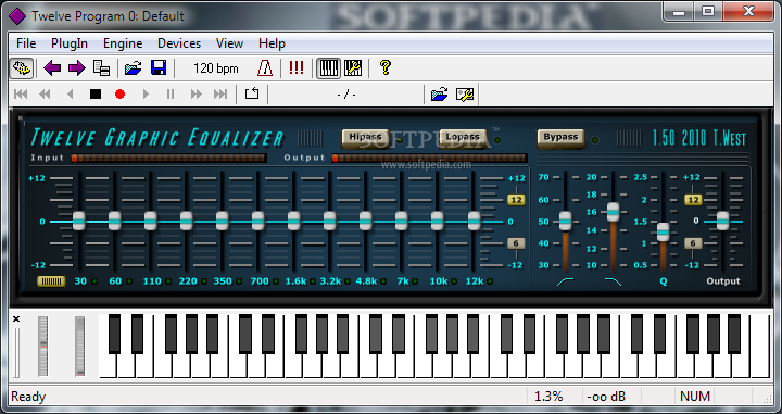 Twelve Graphical Equalizer