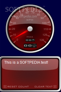 Typing Speedometer