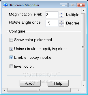 U4 Screen Magnifier