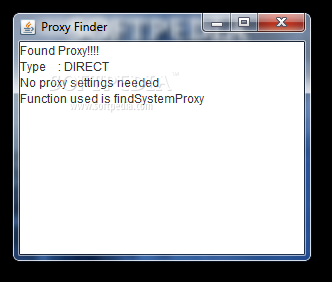 Proxy Finder