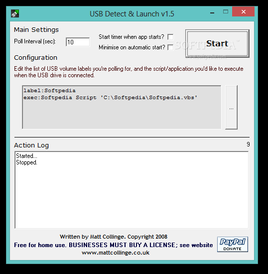 USB Detect & Launch