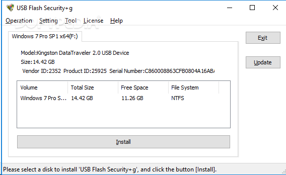 USB Flash Security+g