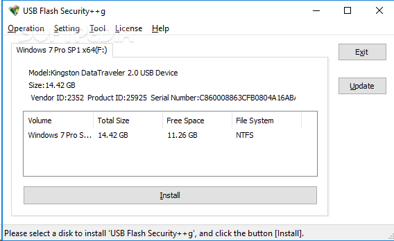 USB Flash Security++g