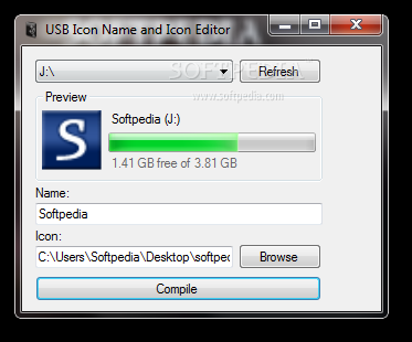 USB Name And Icon Editor
