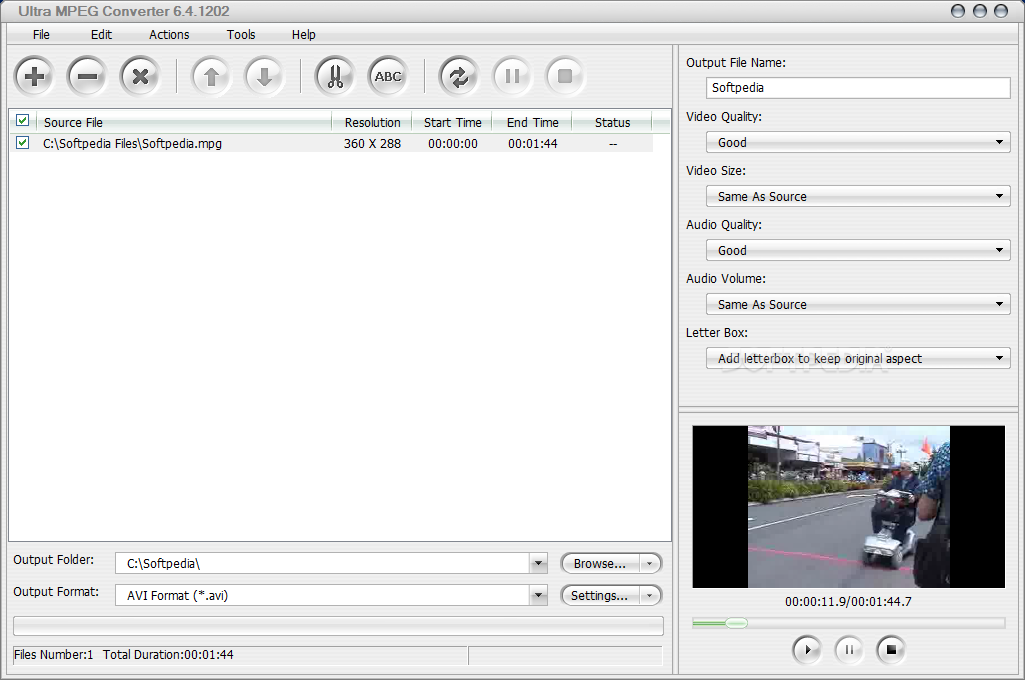 Ultra MPEG Converter