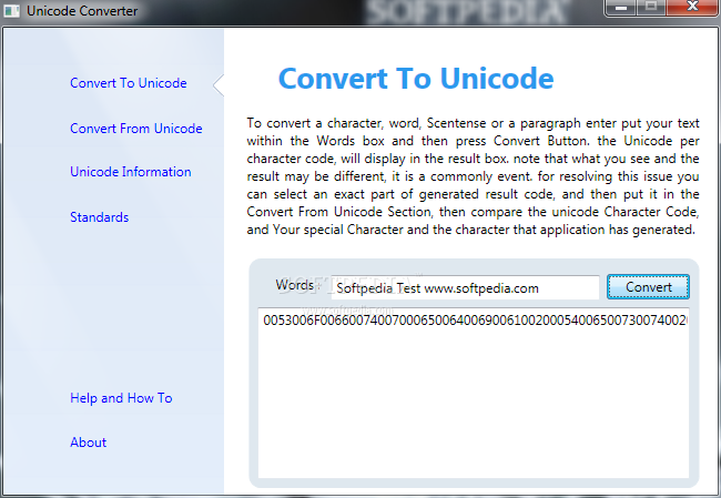 Unicode Converter