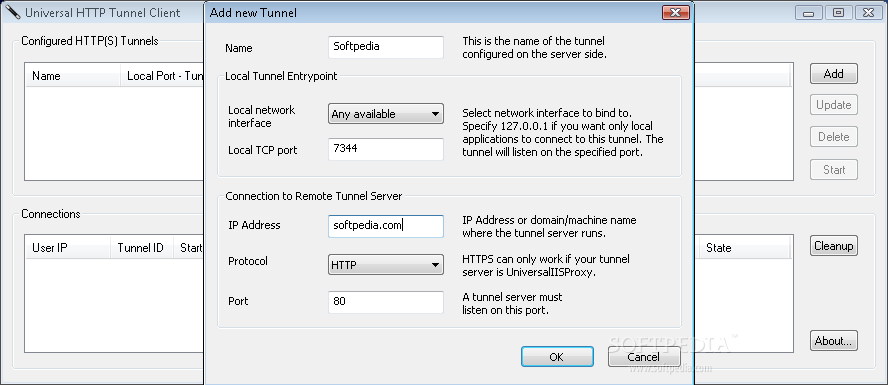 Universal HTTP Tunnel