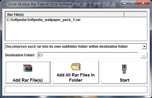 Unrar Multiple Rar Files At Once Software