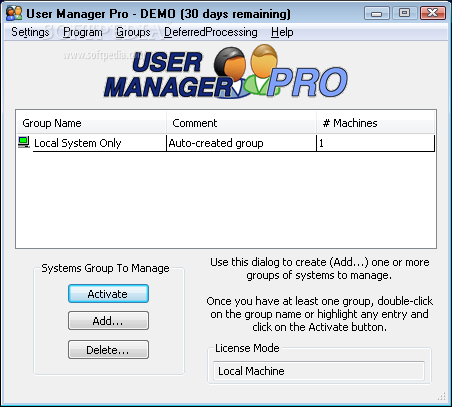 User Manager Pro