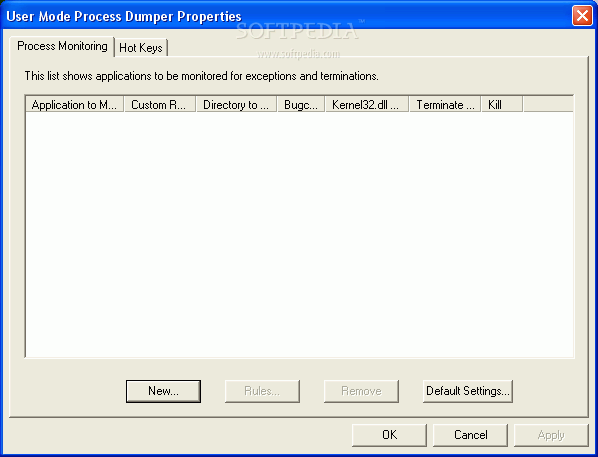 User Mode Process Dumper