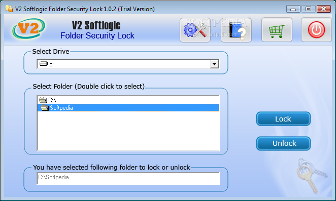 V2 Softlogic Folder Security Lock