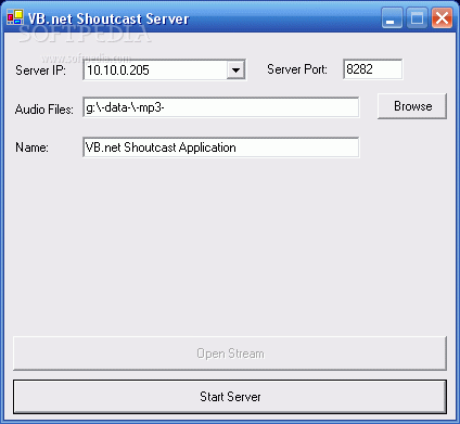 VB.net Shoutcast Server