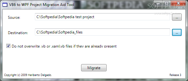 VB6 To WPF Project Migration Aid Tool