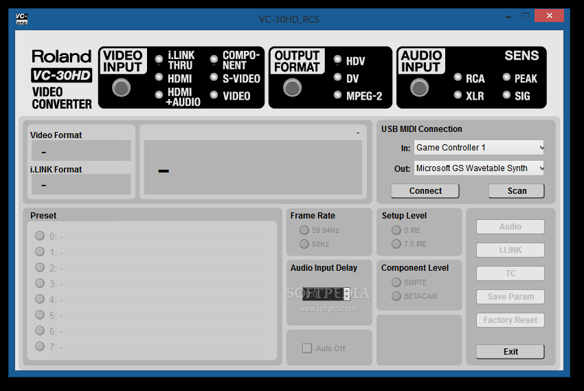 VC-30HD RCS