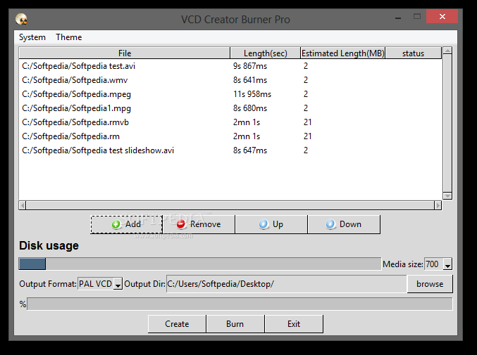 VCD Creator Burner Pro