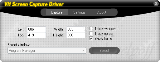 VH Screen Capture Driver