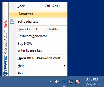 VIPRE Password Vault