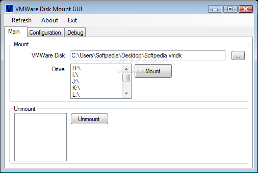 VMWare Disk Mount GUI