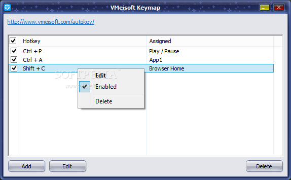 VMeisoft Keymap