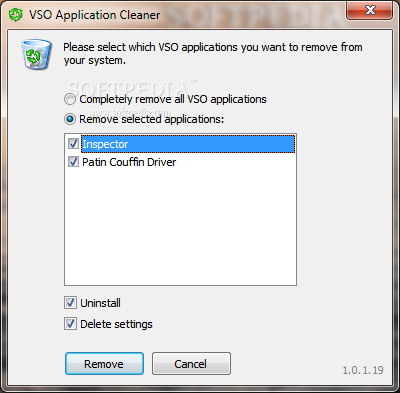 VSO Application Cleaner