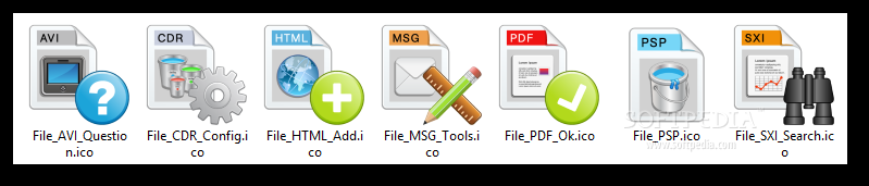 Vector Files Icons