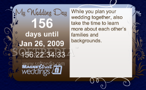 Vector Wedding Tip of the Day and Countdown