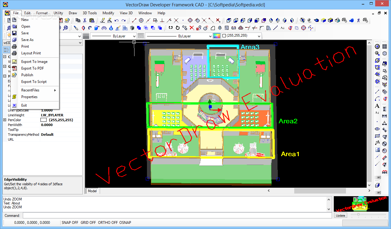 VectorDraw Developer Framework CAD (formely VectorDraw Standard)