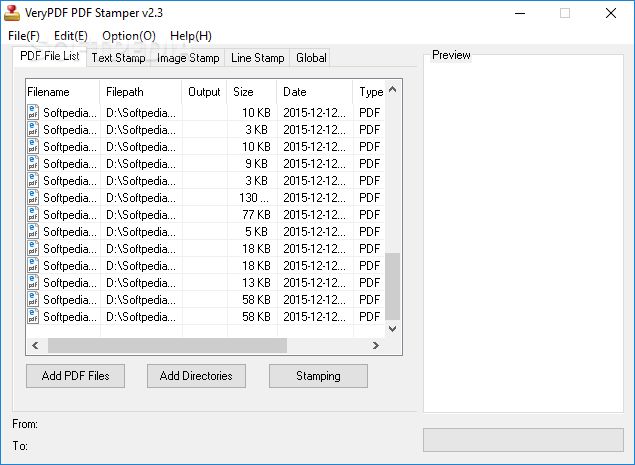 VeryPDF PDF Stamper