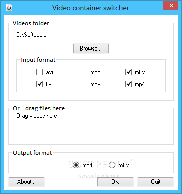 Video container switcher