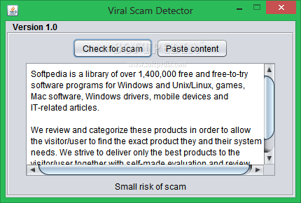 Viral Scam Detector