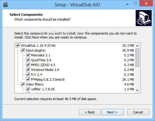 VirtualDub AIO (Unofficial Installer)