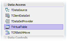 VirtualDAC (Virtual Data Access Components)
