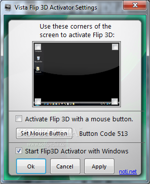 Vista Flip 3D Activator