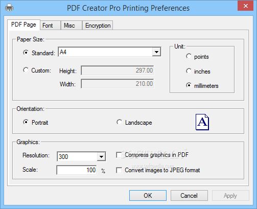 PDF Creator Pro (formerly Vista PDF Creator)