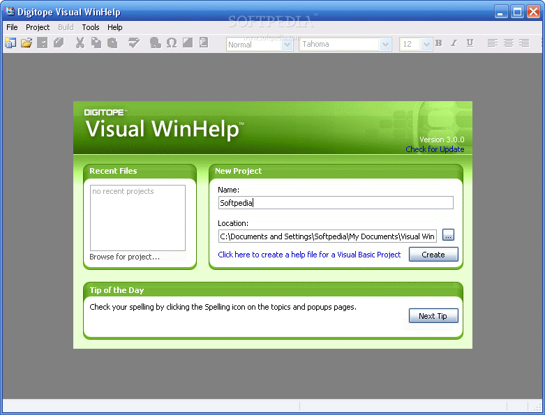 Visual WinHelp