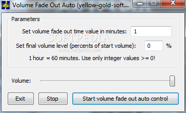 Volume Fade Out Auto