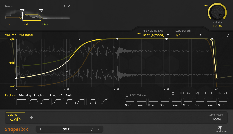 VolumeShaper