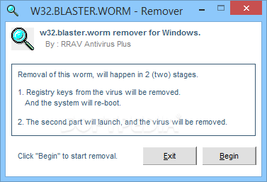 W32.Blaster Worm Remover