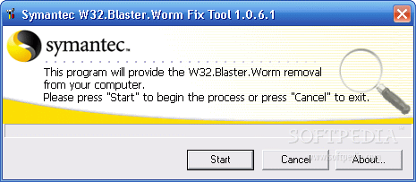 W32.Blaster.Worm Removal Tool