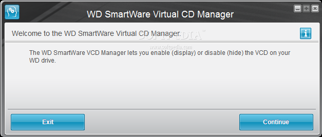 WD SmartWare Virtual CD Manager