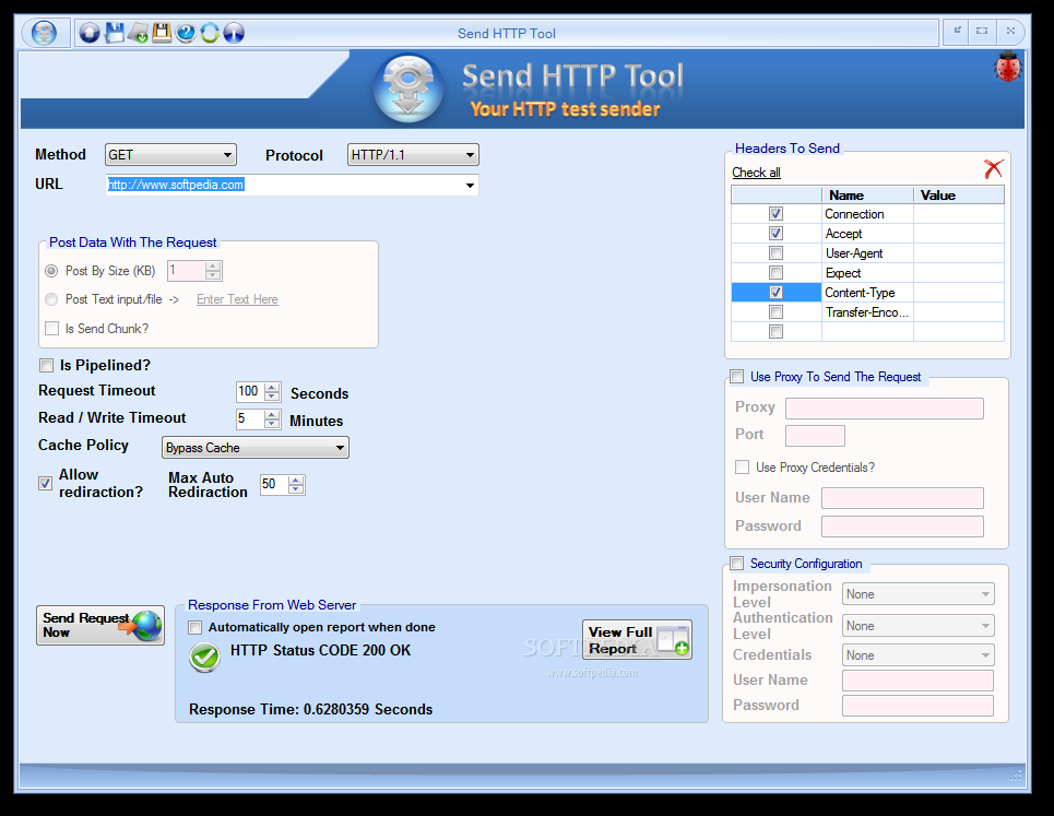 Send HTTP Tool
