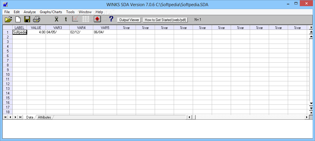 WINKS SDA (Windows Kwikstat)