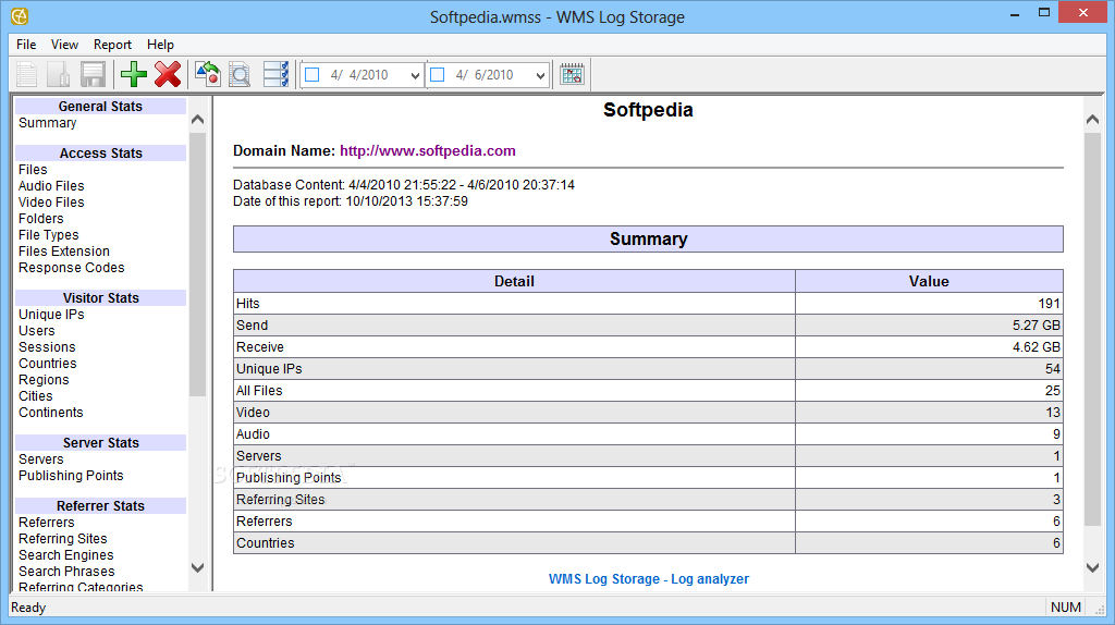 WMS Log Storage Enterprise Edition