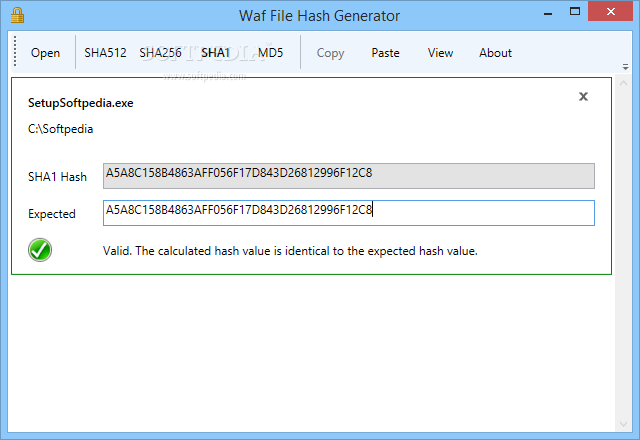 Waf File Hash Generator Portable