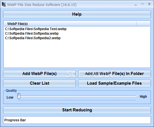 WebP File Size Reduce Software