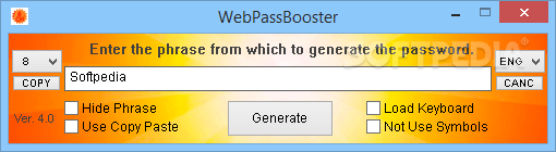 WebPassBooster