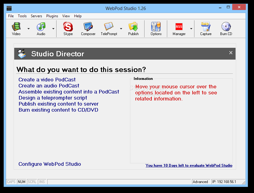 WebPod Studio Professional Edition WebPod Studio Professional Edition